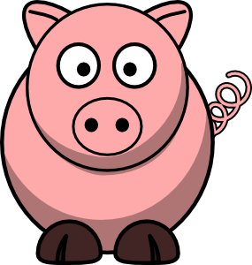 image of cartoon pig