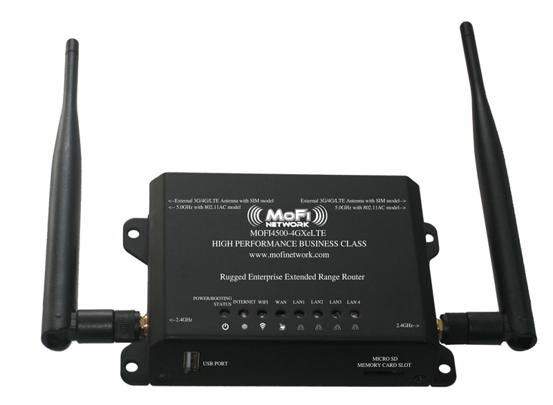 thumbnail image 2 of Eightwood 2-Pack 3G/4G SMA Male Antennas For MOFI 4500 & Cellular LTE Routers - Black, Direct Mount, 1 Year Warranty 2 of 4
