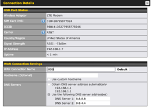 Example of DNS changes on a Pepwave Surf Soho to use a Mobley