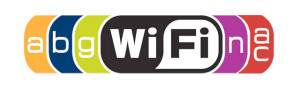 The letters included in the Wi-Fi compatibility logo indicate which network standards are supported. 