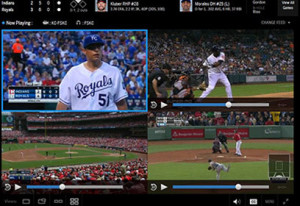 MLB-4-in-1 MLB.TV will let you watch up to four games at once on a PC or Mac. Crazy!