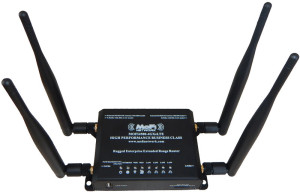 The cellular-integrated MoFi 4500 models feature two Wi-Fi and two cellular antennas. These are standard jacks, and you can directly wire a roof mounted antenna on your RV instead.