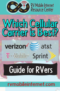 Guide to the four cellular carriers for RVers. 