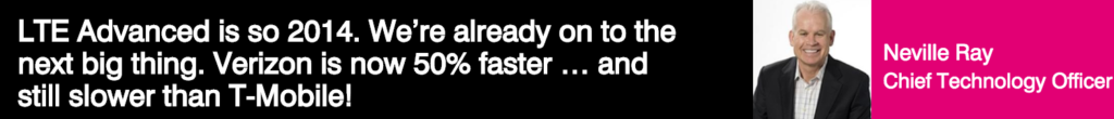 T-Mobile pulls no punches when poking at its bigger rivals...