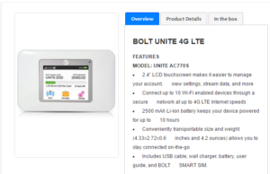 Bolt Unite Hotspot