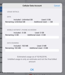 Sprint's 5GB of hotspot usage is generous for a $20/mo plan, but the 100MB data roaming limit is a killer.