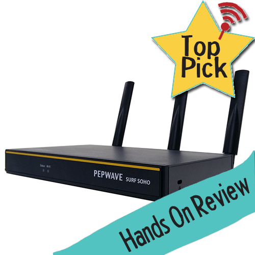 Review Pepwave Surf SOHO MK3 by Peplink (Mobile Router) Mobile