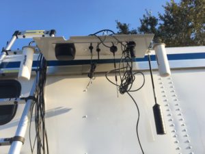 Technomadia's custom antenna hatch