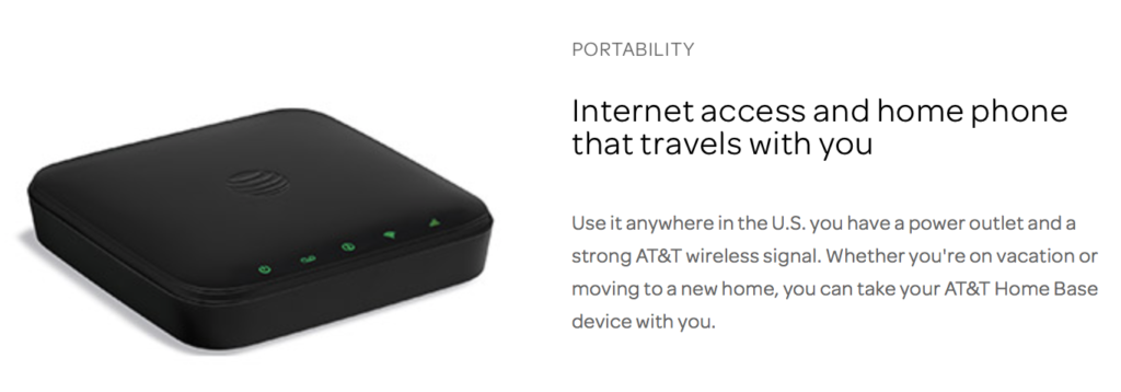 AT&T's Wireless Home Phone & Internet Rural Plan - 250GB for $60/month