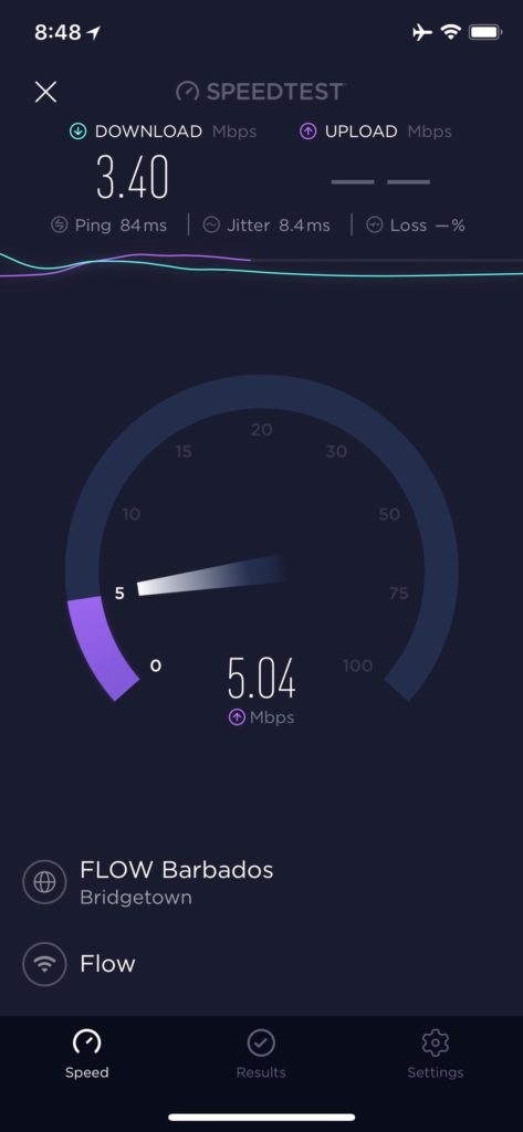 IMG_1489 speedtest screenshot