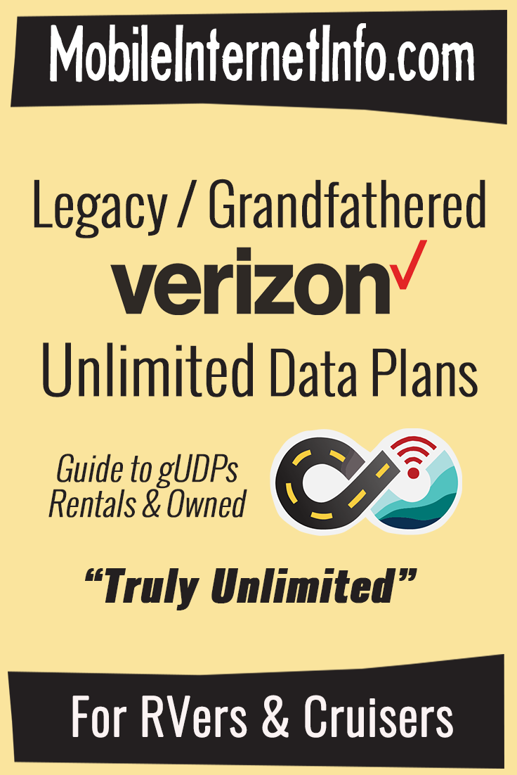 Verizon Grandfathered Legacy Unlimited Data Plans Gudp