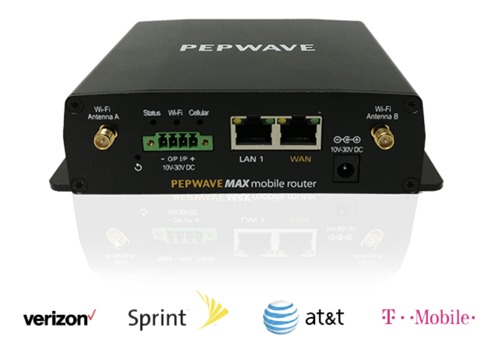 thumbnail image 2 of Pepwave MAX BR1 MK2 LTE Router – MAX-BR1-MK2-LTEA-W=T, Brand New 2 of 2