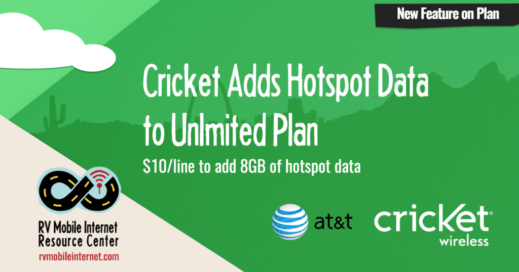Cricket Adds Hotspot Function to Unlimited Plans Mobile