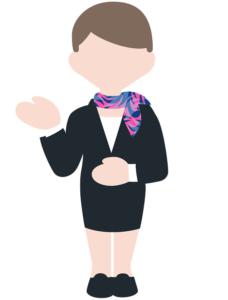 Illustration of a concierge