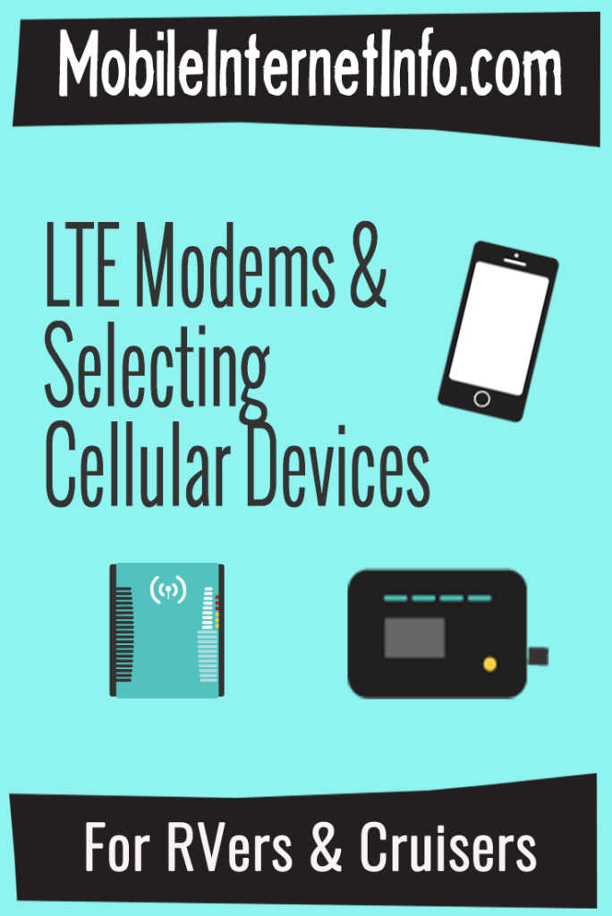 LTE Modem Specifications And Selecting Cellular Data Devices (MiFi, Jetpacks, Routers, Phones