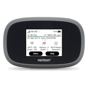 How to use a Verizon MiFi Jetpack hotspot for Internet access when working  or studying remotely – Davidson Technology & Innovation