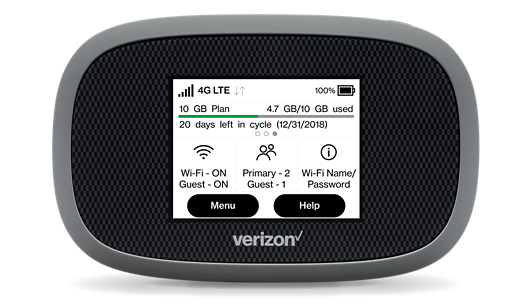 Verizon Prepaid Unlimited Data Hotspot Jetpack Plan (pUDP) - Mobile  Internet Resource Center