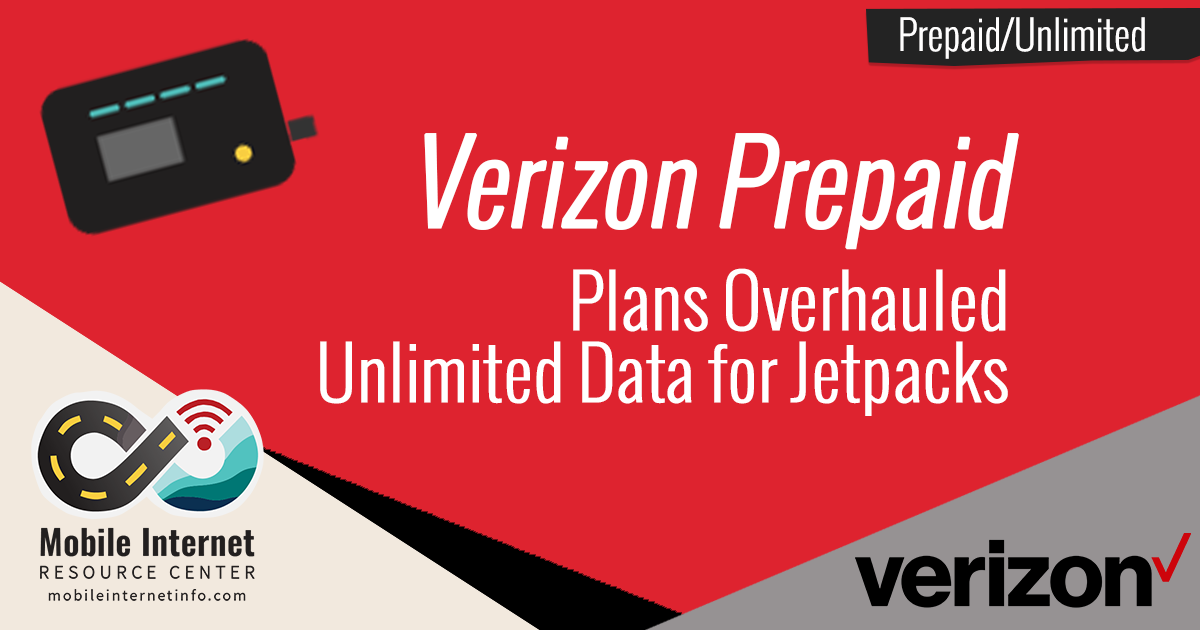 Verizon Prepaid Unlimited Data Hotspot Jetpack Plan (pUDP) - Mobile  Internet Resource Center