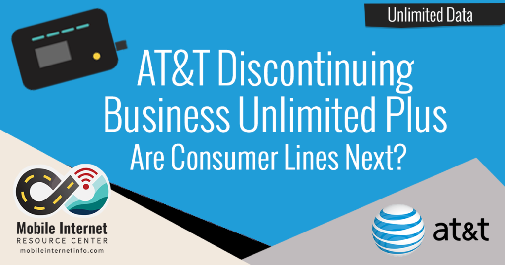 AT&T Discontinuing Unlimited Plus for Business Lines Are Consumer