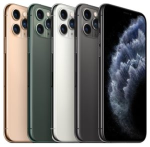 Five iPhone 11 Pro Devices