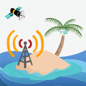 Satellite Internet on an Island while boondocking