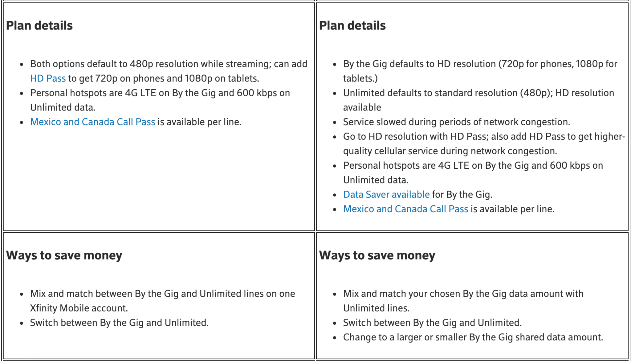 Xfinity to Migrate all Customers to Second Generation Plans Mobile