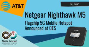 Netgear Announces 5G Flagship - Nighthawk M5 Mobile Hotspot (MR5200) News Header