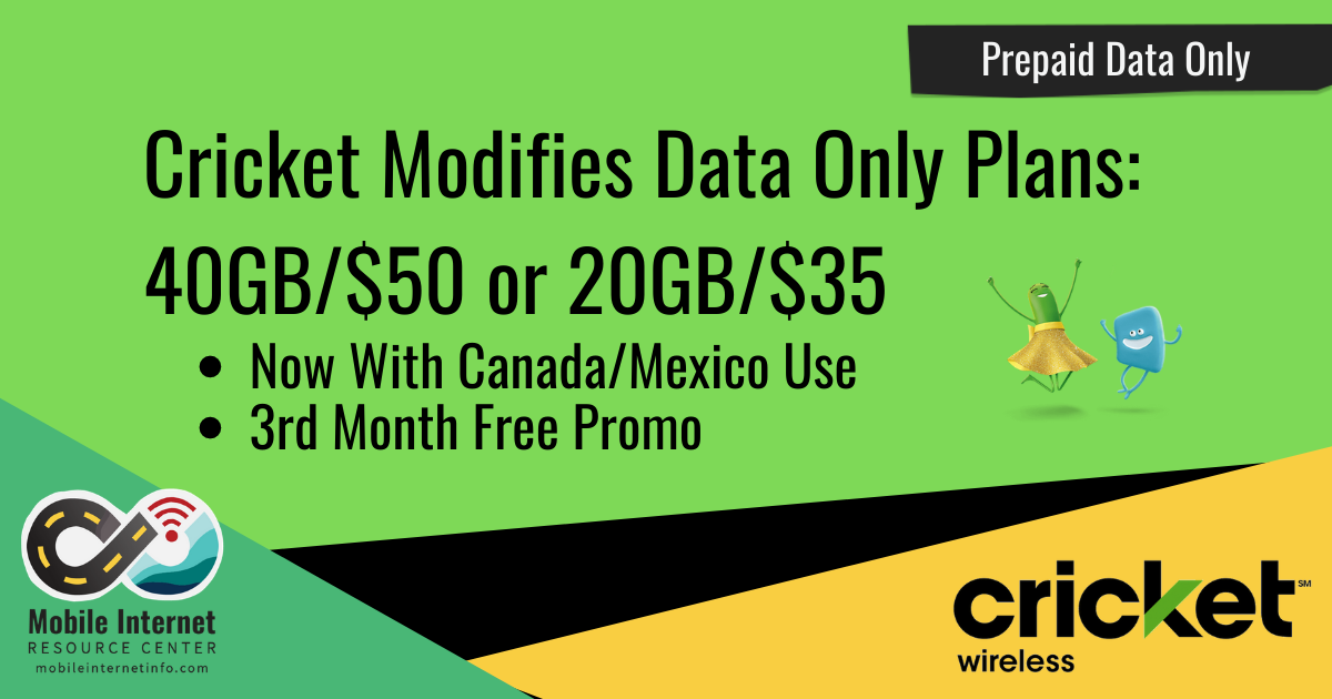 Unlimited plan from Cricket with 15GB mobile hotspot