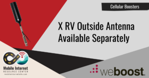 weBoost X RV Outside Antenna Available Separately header