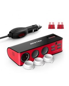 Adapter_BESTEK_3-Socket-Cigarette Picture of a multi-port 12v adapter