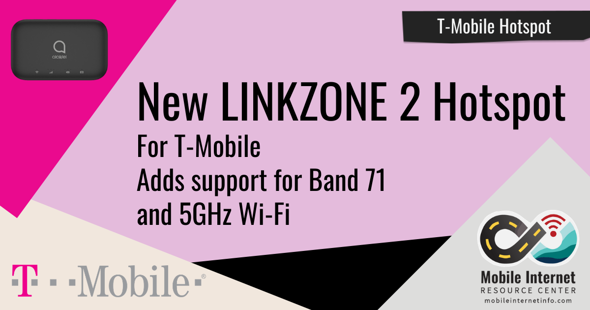 New Alcatel LINKZONE 2 Hotspot Available for T-Mobile Header