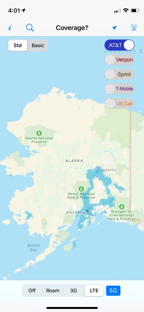 Going North to Alaska Mobile Internet - Att Alaska Coverage 4 2021 473x1024 