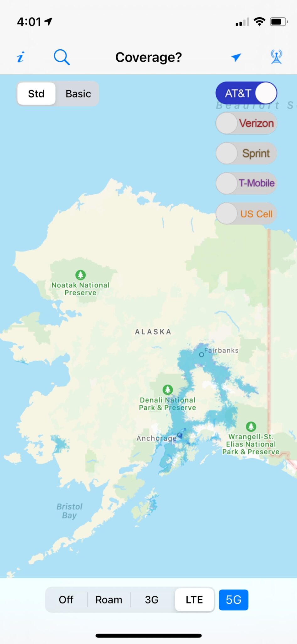 Going North to Alaska? Mobile Options for Keeping Connected