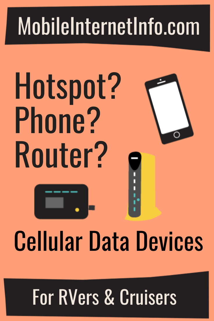 Ways to Use Cellular Data To Get Online Mobile Hotspot Device