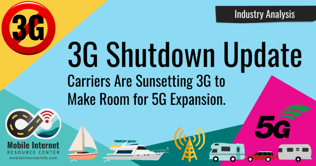 3G Shutdown Update Carriers Sunsetting 3G to Make Room for 5G Mobile