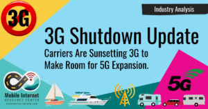 3G Shutdown Update: Carriers Sunsetting 3G to Make Room for 5G story header