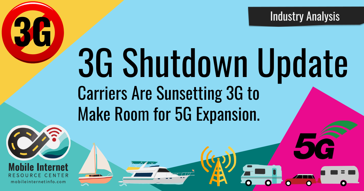 3G Shutdown Update: Carriers Sunsetting 3G to Make Room for 5G story header