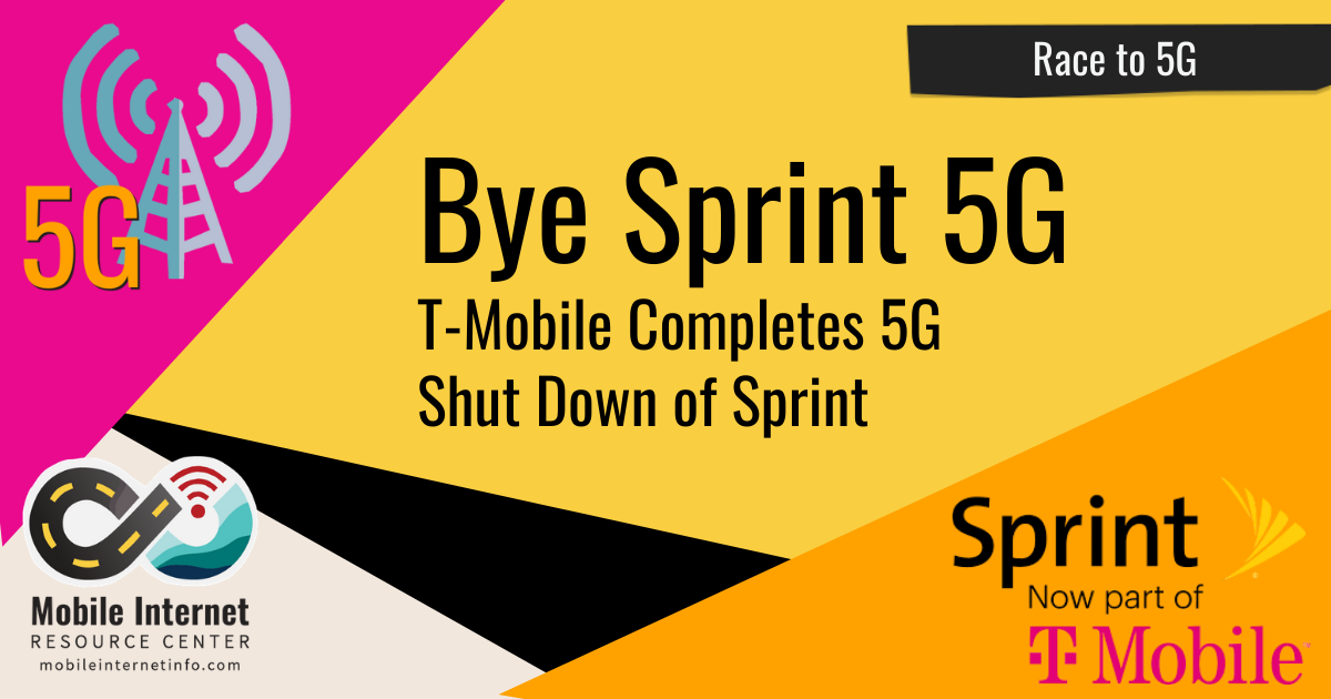 T-Mobile Completes Shutdown of Sprint's 5G Network header