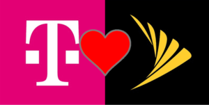 tmobile hearts sprint logo