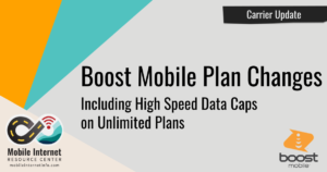 Article Header: Boost Mobile Plan Changes