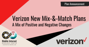 Article Header: Verizon Mix-and-Match Plans and Plan Changes