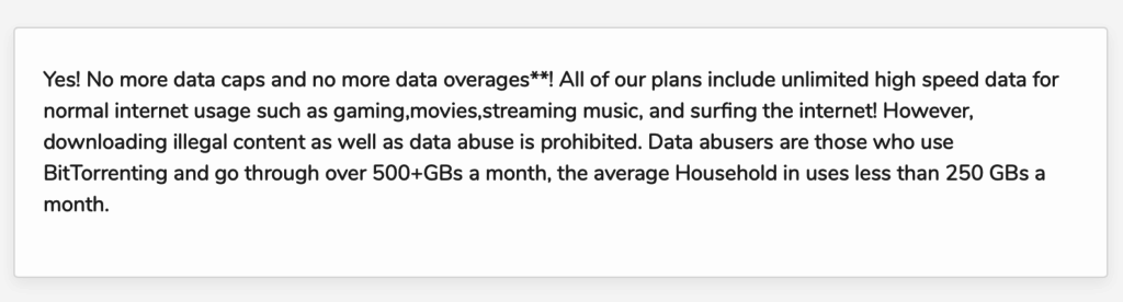nomad-internet-fair-access-use-policy example of fair use policy