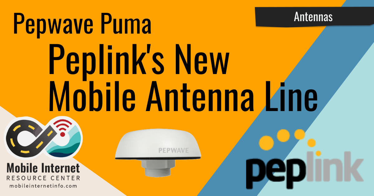 Article Header: Peplink Puma Combination Antenna Released