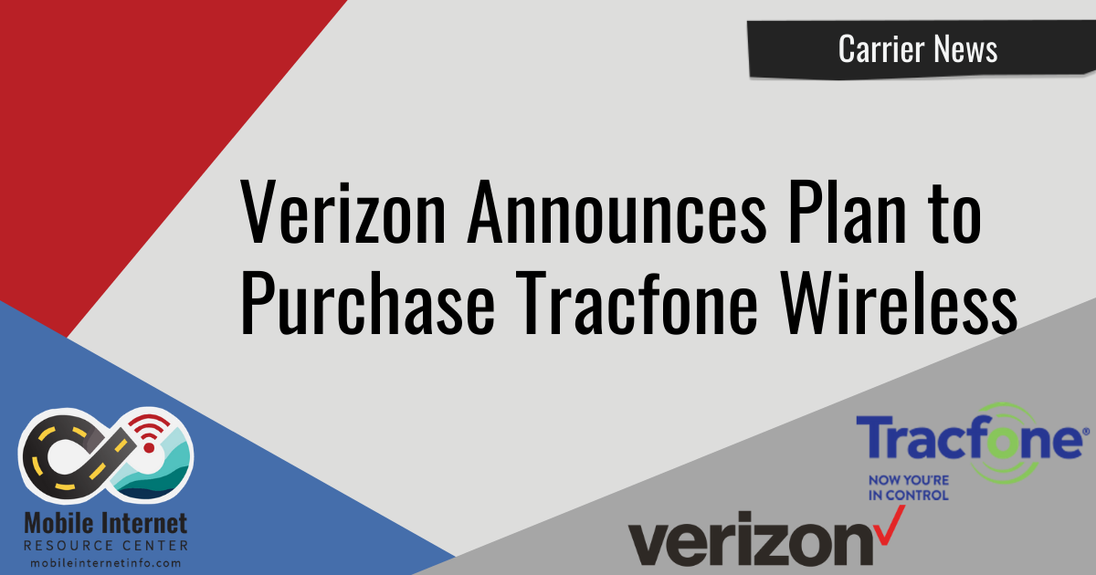 Article Header: Verizon to Purchase Tracfone Wireless