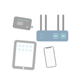 Illustration of various cellular devices