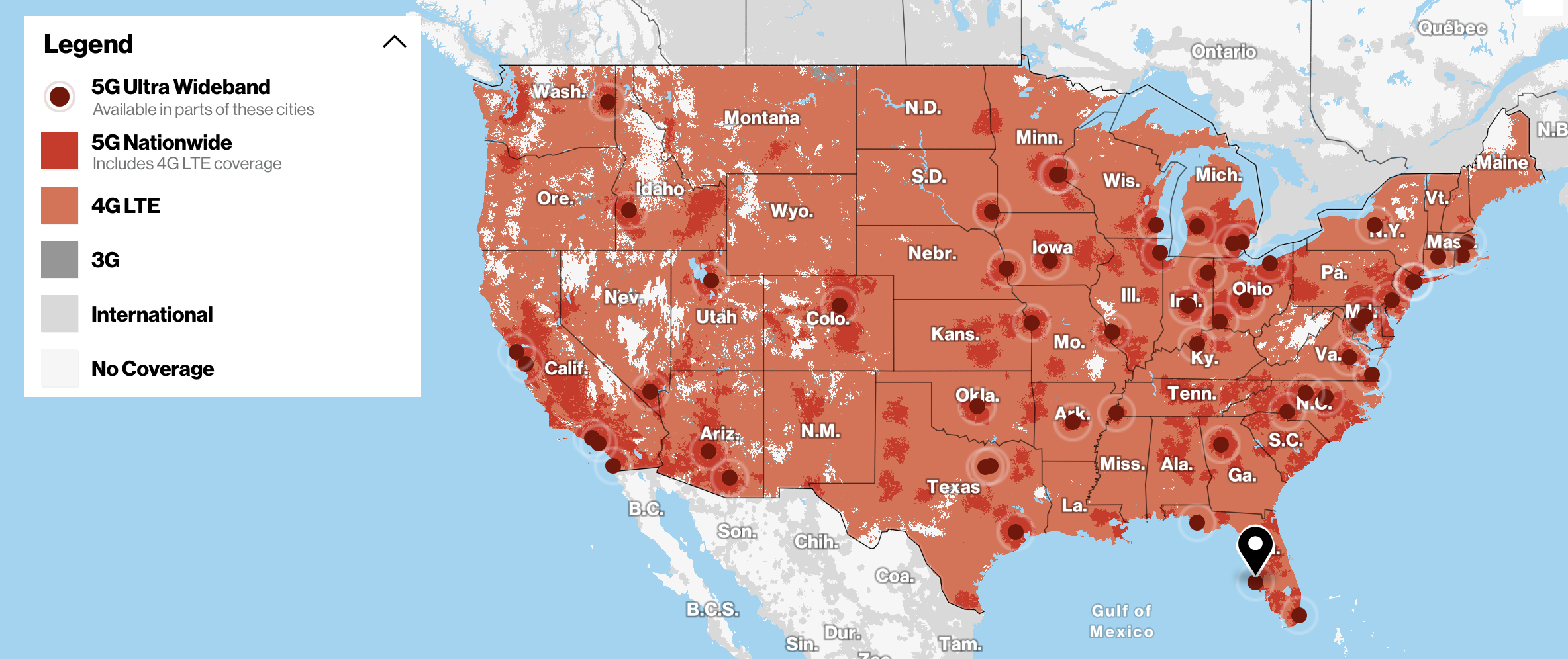 Current 5g Coverage Map