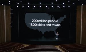 Verizon 5G nationwide announcement screen shot