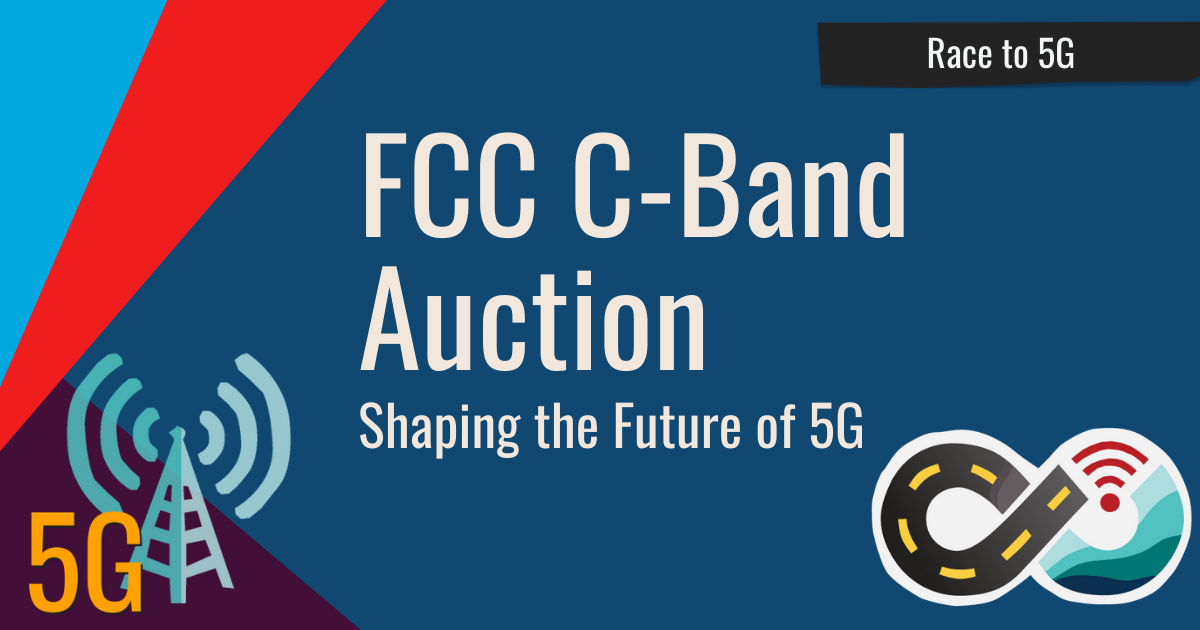 News Header: FCC C-Band auction - shaping the future of 5G.