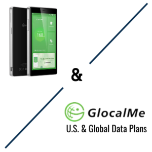 GlocalMe Header Image Showing Logo and Device