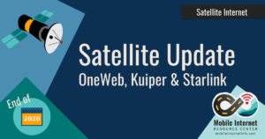 Satellite internet update for late 2020 news header